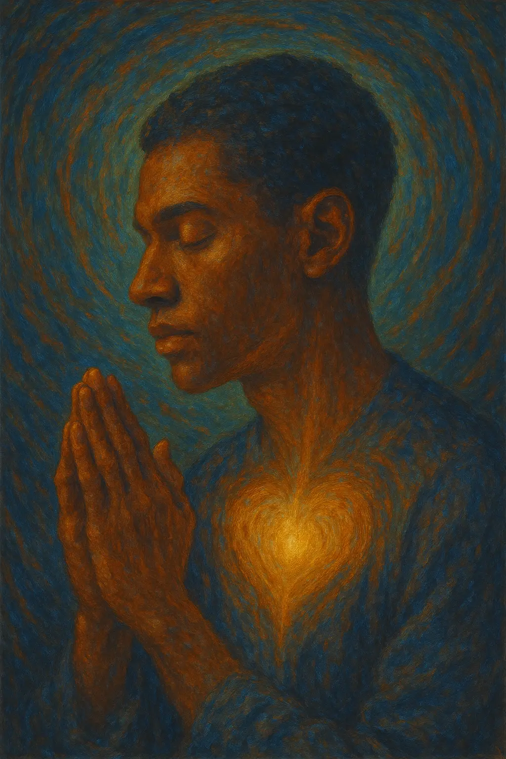 A serene image representing faith and reflection.